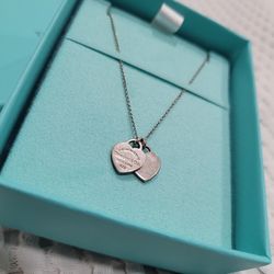 Tiffany & Co. Return To Tiffany Double Heart Tag Pendant