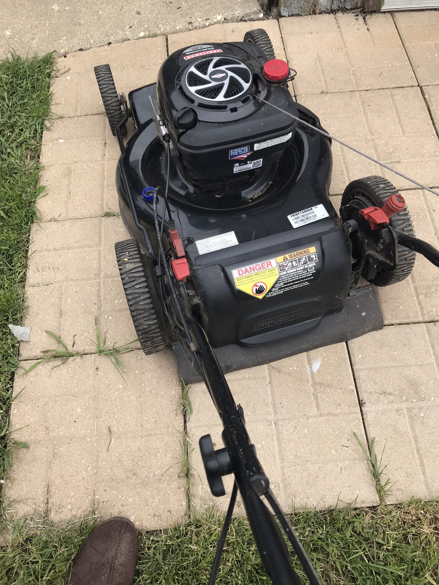 Craftsman EZ walk lawn mower