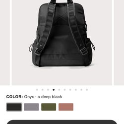 Dagne Dover Brooklyn Backpack In onyx! Like new! 
