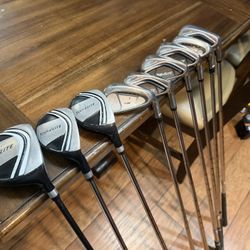 Top flite golf club set top flite irons hybrids wood golf clubs