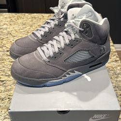 Air Jordan 5 wolf grey Sz 10 $300