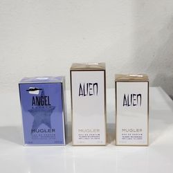 Alien and Angel Mugler Perfumes price vary per bottle