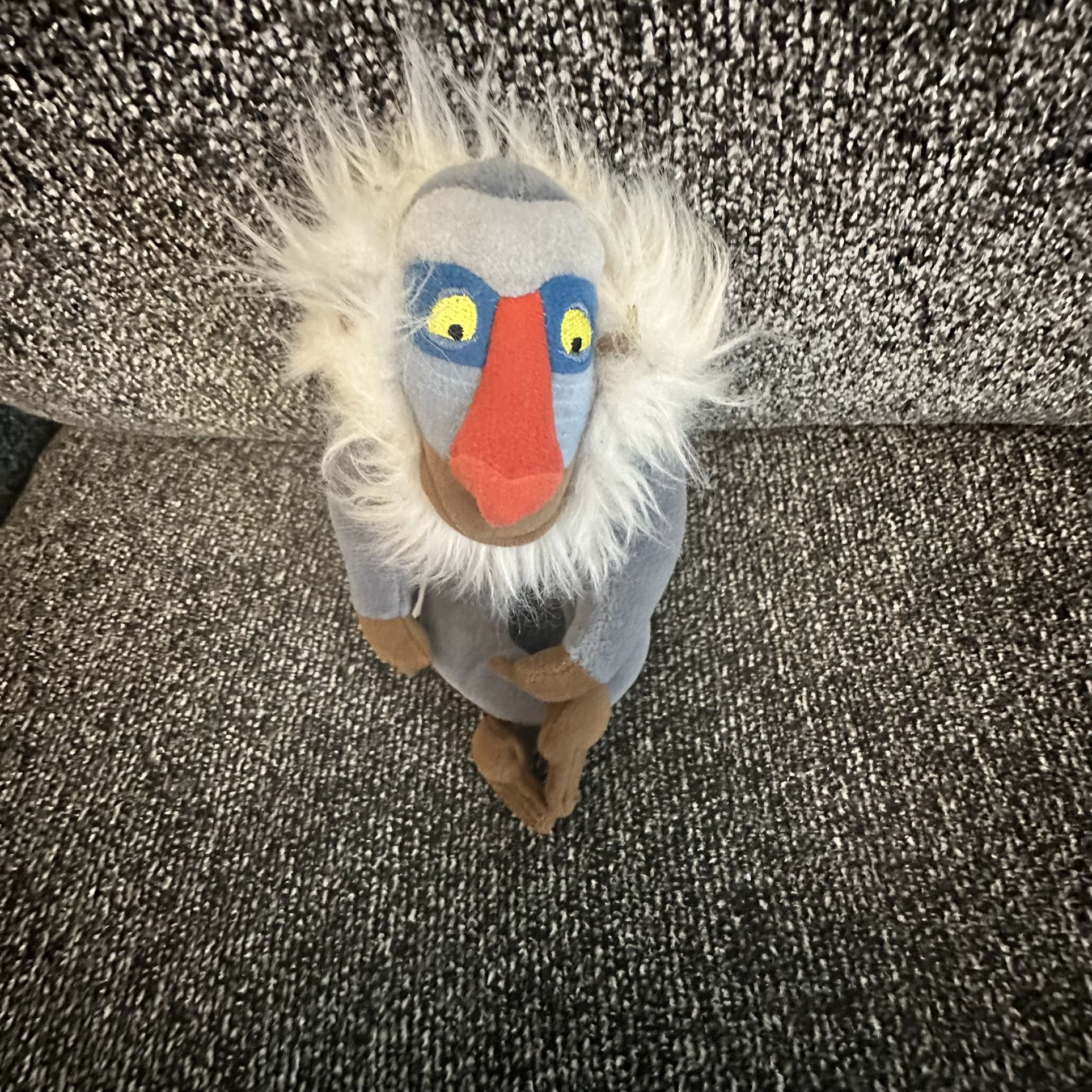 Vintage Lion King Rafiki Stuffed Monkey Plush Toy 7”