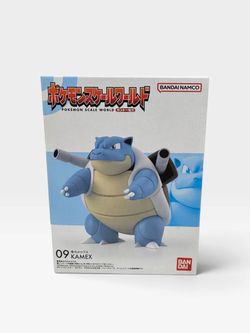 Pokemon Scale World Blastoise 09 Kamex Bandai Japan Sealed New