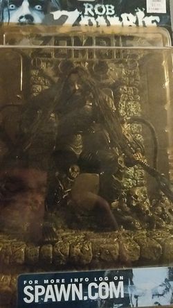 Brand new in the box McFarlane Rob Zombie figure