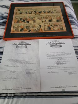 This is an original Philadelphia Popeye comic strip