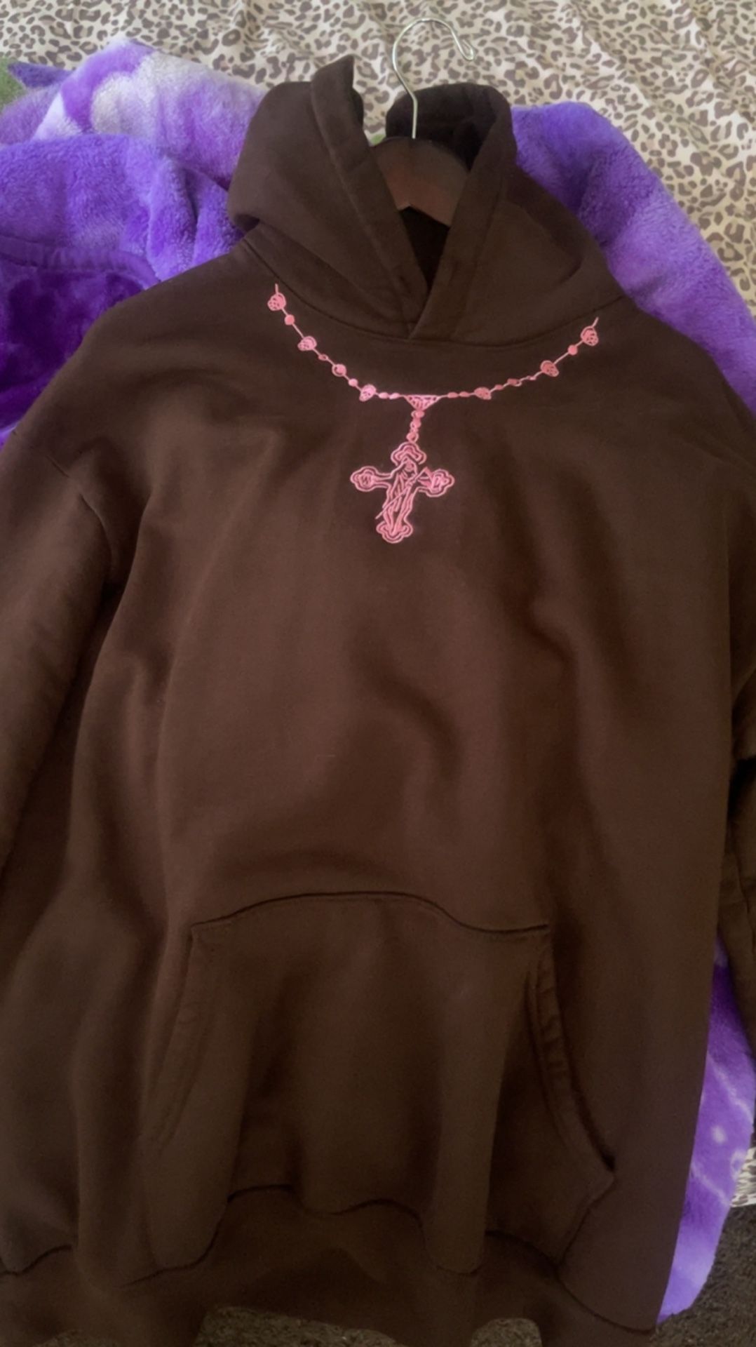 Pink Rosary Warren Lotus Hoodie 