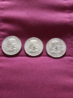 Susan B. Anthony coin set.