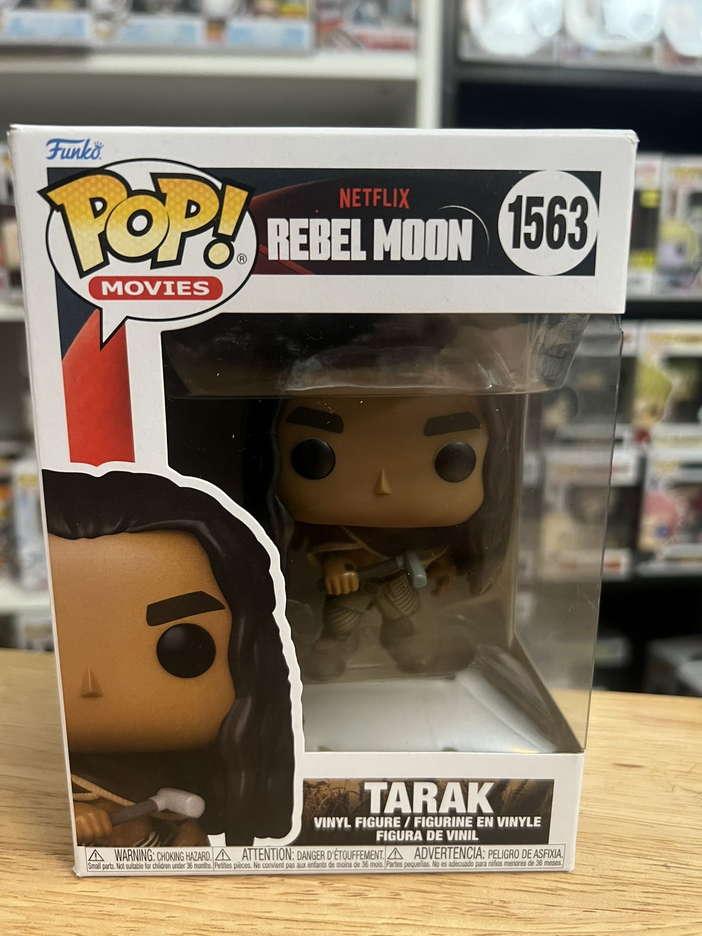 Tarak Rebel Moon Funko Pop #1563 Movies Netflix Sci-Fi Science Fiction Vinyl