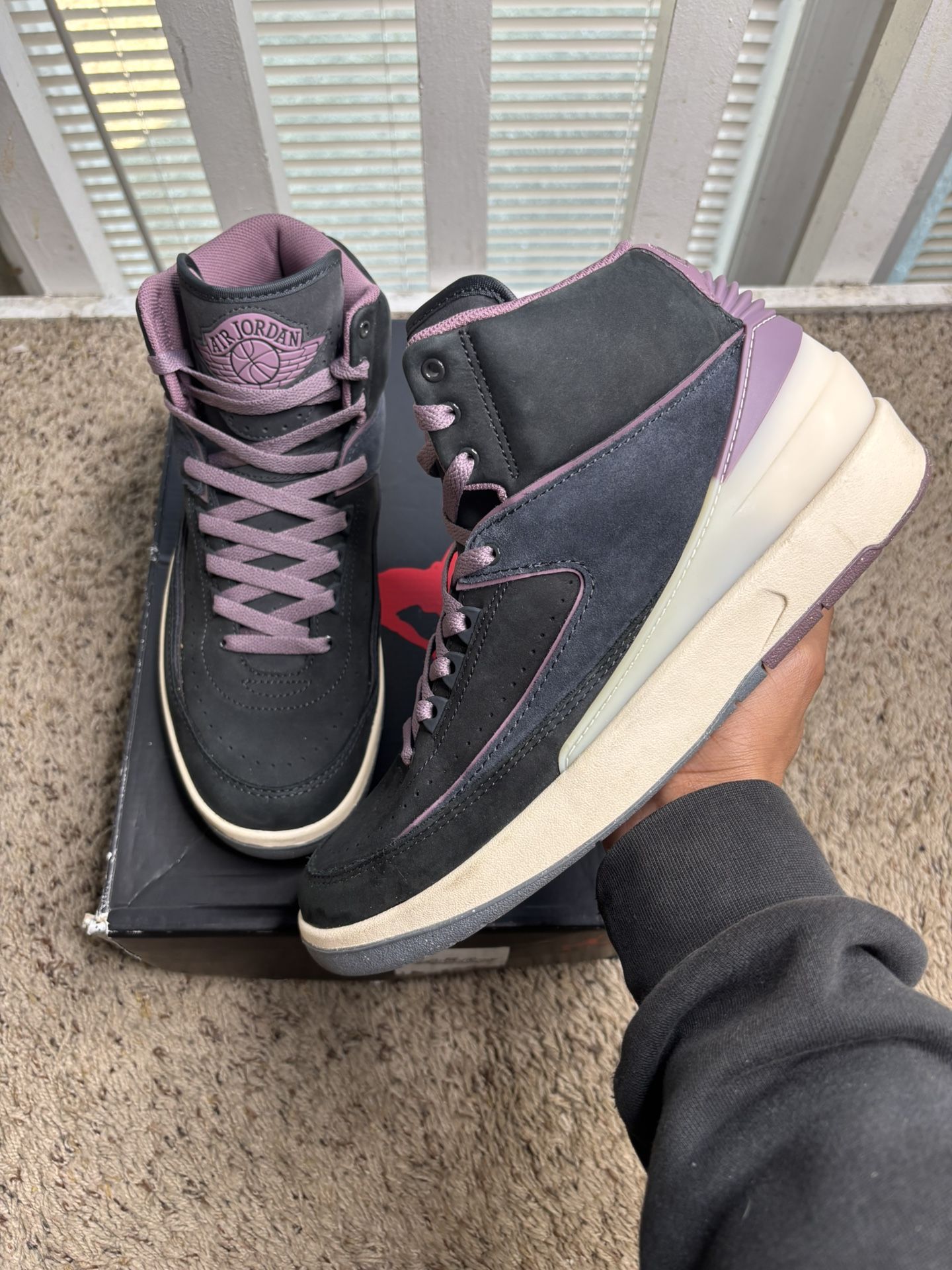 2023 Air Jordan 2 Retro Off Noir Mauve
