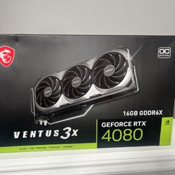 MSI GeForce RTX 4080 Ventus 3X OC 16GB