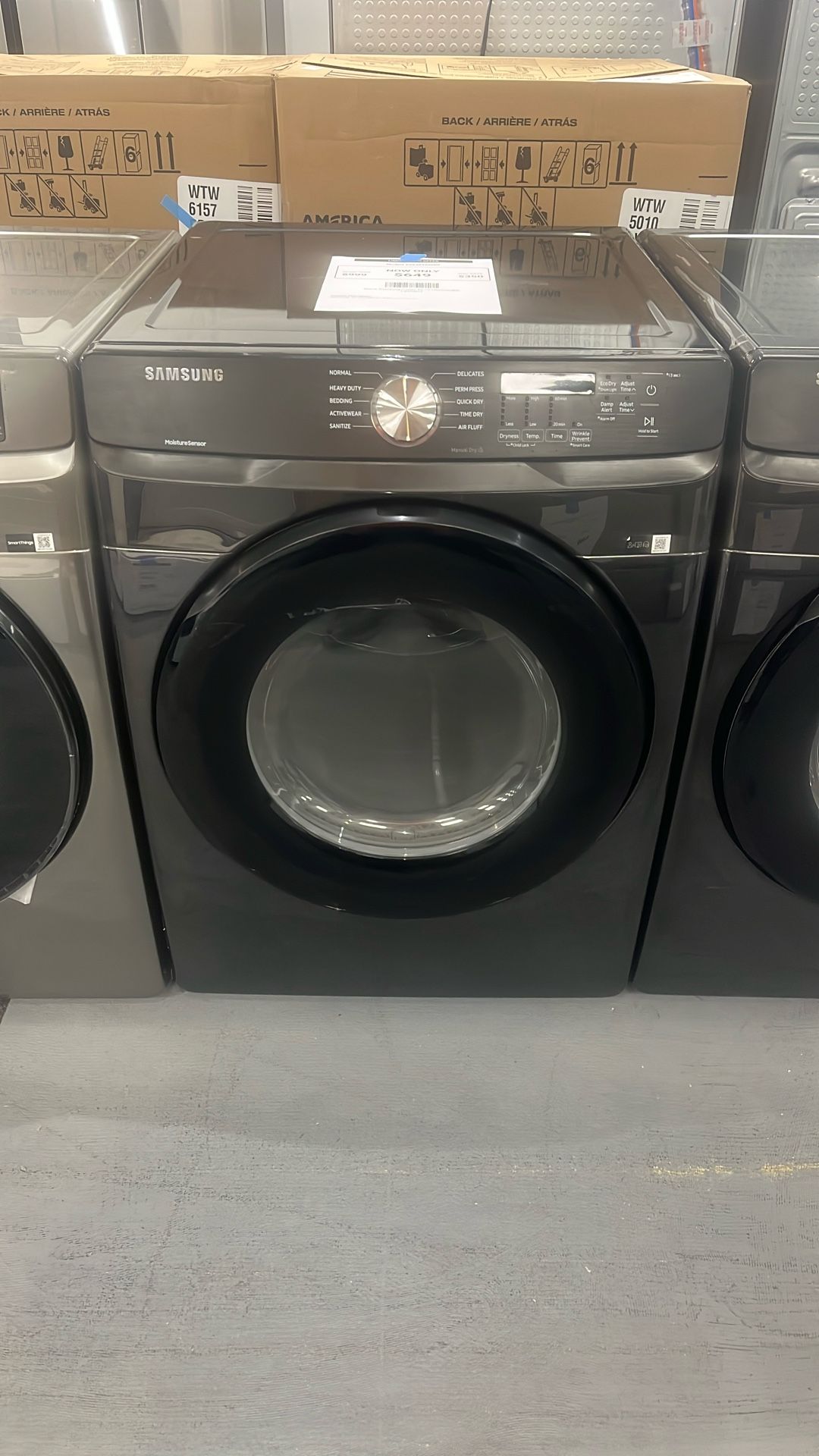 Samsung 27 in. 7.5 cu.ft. Stackable Electric Dryer