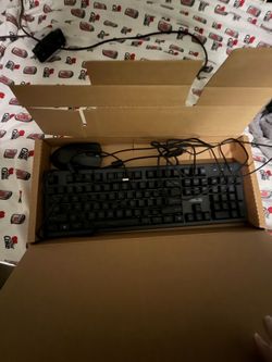 Asus, keyboard and mouse wired bundle basic
