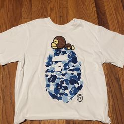 Cropped Bape Tee Small