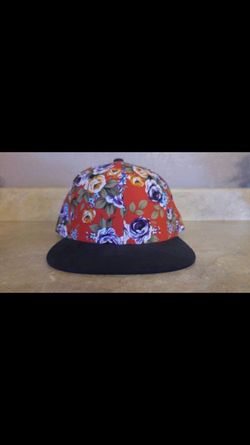 SnapBack floral hat- new
