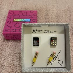 Betsey Johnson Teacher Earrings