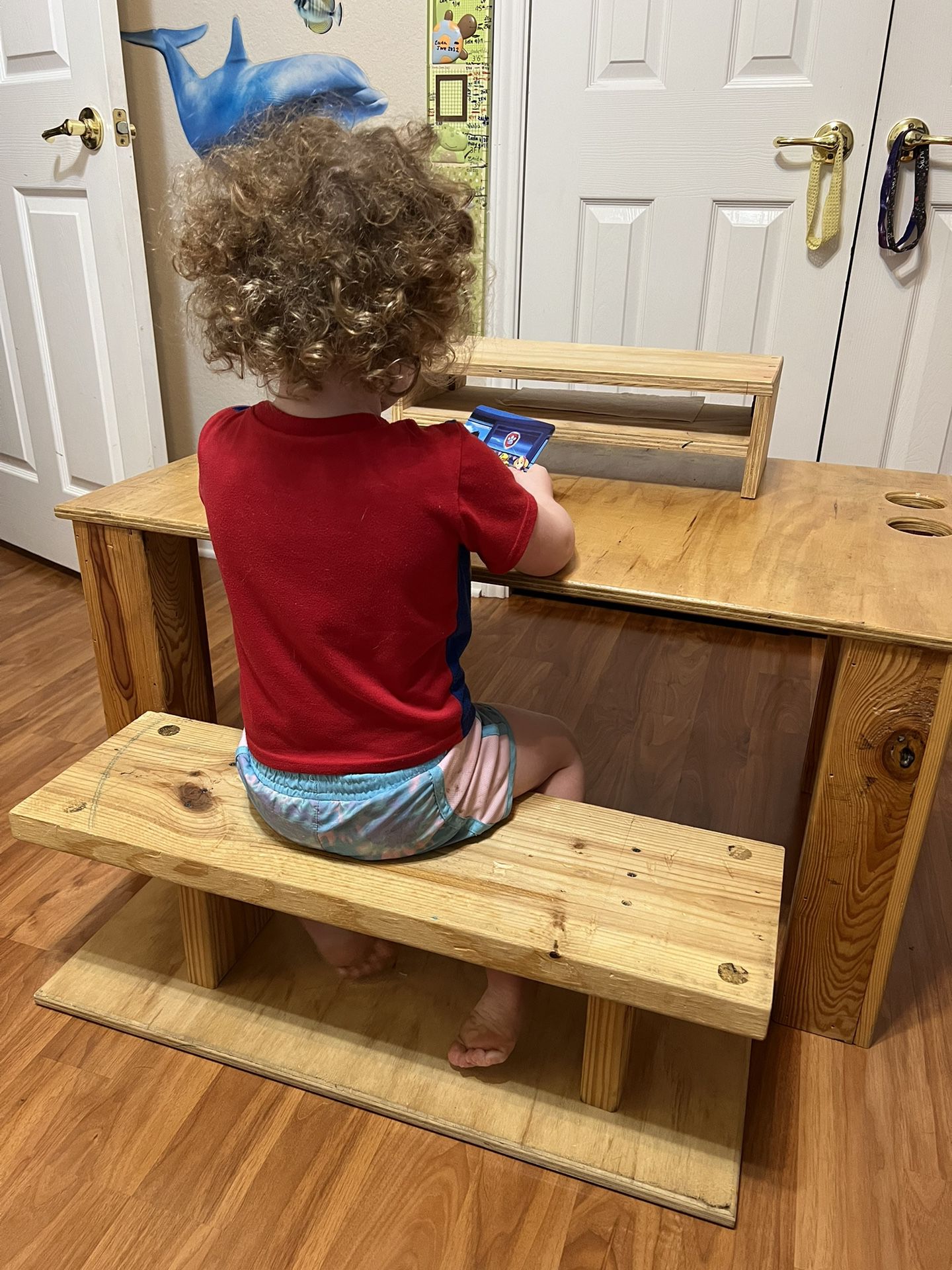 Handmade Kids Table 