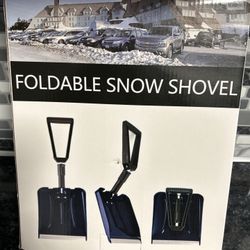 ELIVERN FOLDING SNOW SHOVEL