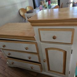 Solid Wood Dresser/ Changing Table