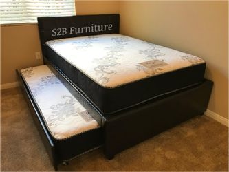 Fulltwinn Size Dark brown with Orthopedic matres!!!!