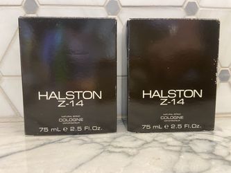Halston Z-14 cologne, 75 mL, still sealed in original packaging. New/unopened.