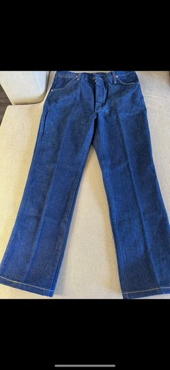 Vintage Wrangler Jeans Navy Blue 36x32