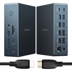 20-in-1 Fusion Deck Pro 2 Triple Monitor Solution For MacBook 