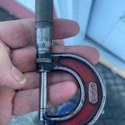 Vintage Starrett Micrometer No 436