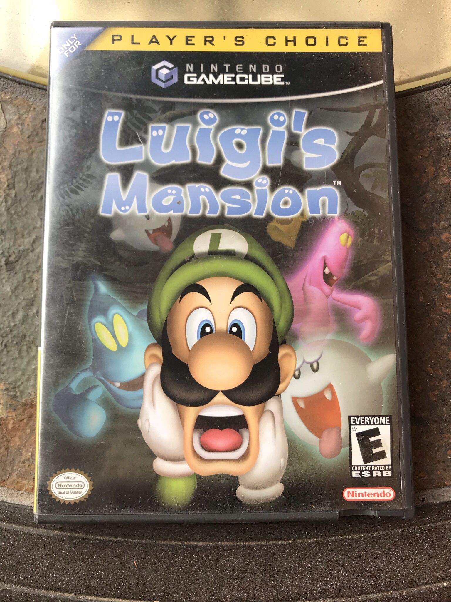 Luigis Mansion GameCube Game 