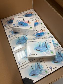 SuperBox S7 Max Premium Android TV Media Player for UFC NBA NFL Fans Streaming Device WiFi HDMI Remote Financing Bulk Discounts Rancho Cucamonga 91730