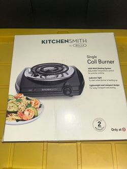 Kitchen smith single coil burner
