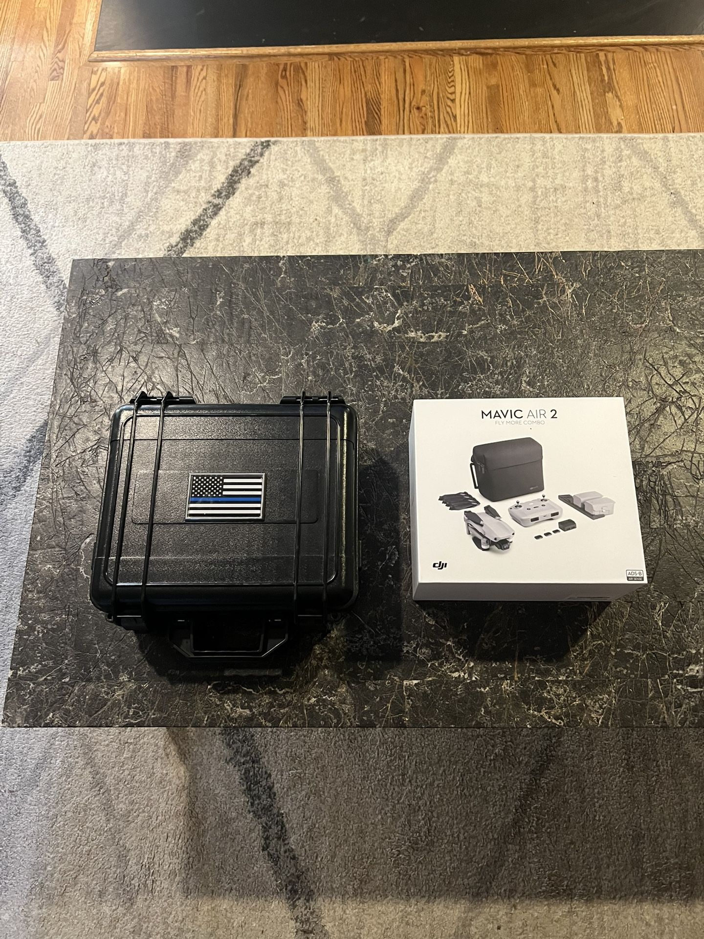 Magic Air 2 W/ Fly More Bundle And shock resistant hard case