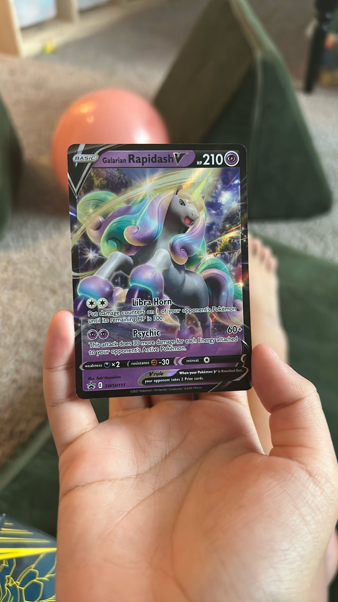 Rare Pokémon Card Name Rapidash