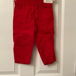 Pants Red