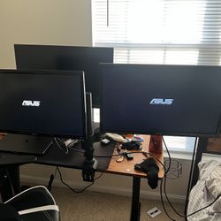 24 Inch Dual Monitor Setup