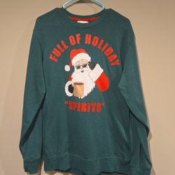 HOLIDAY SPIRITS Christmas Sweater (L)