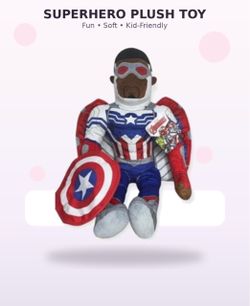 Captain America Superhero Plush Toy