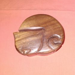 Napping Cat Puzzle Box