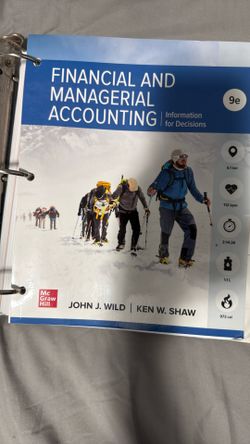 Financial And Managerial Accounting
