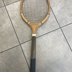 Vintage Cortland Collegian Smoke Tone Tennis Racquet 