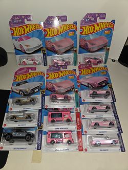 HOT WHEELS BARBIE LOT