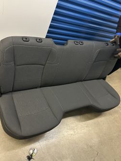 Ram 350 Back Seat