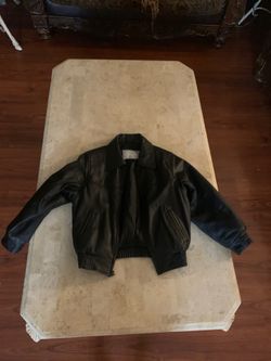Kids leather jacket