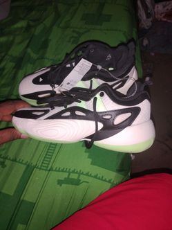 Adidas Basketball Sneakers White Black Green