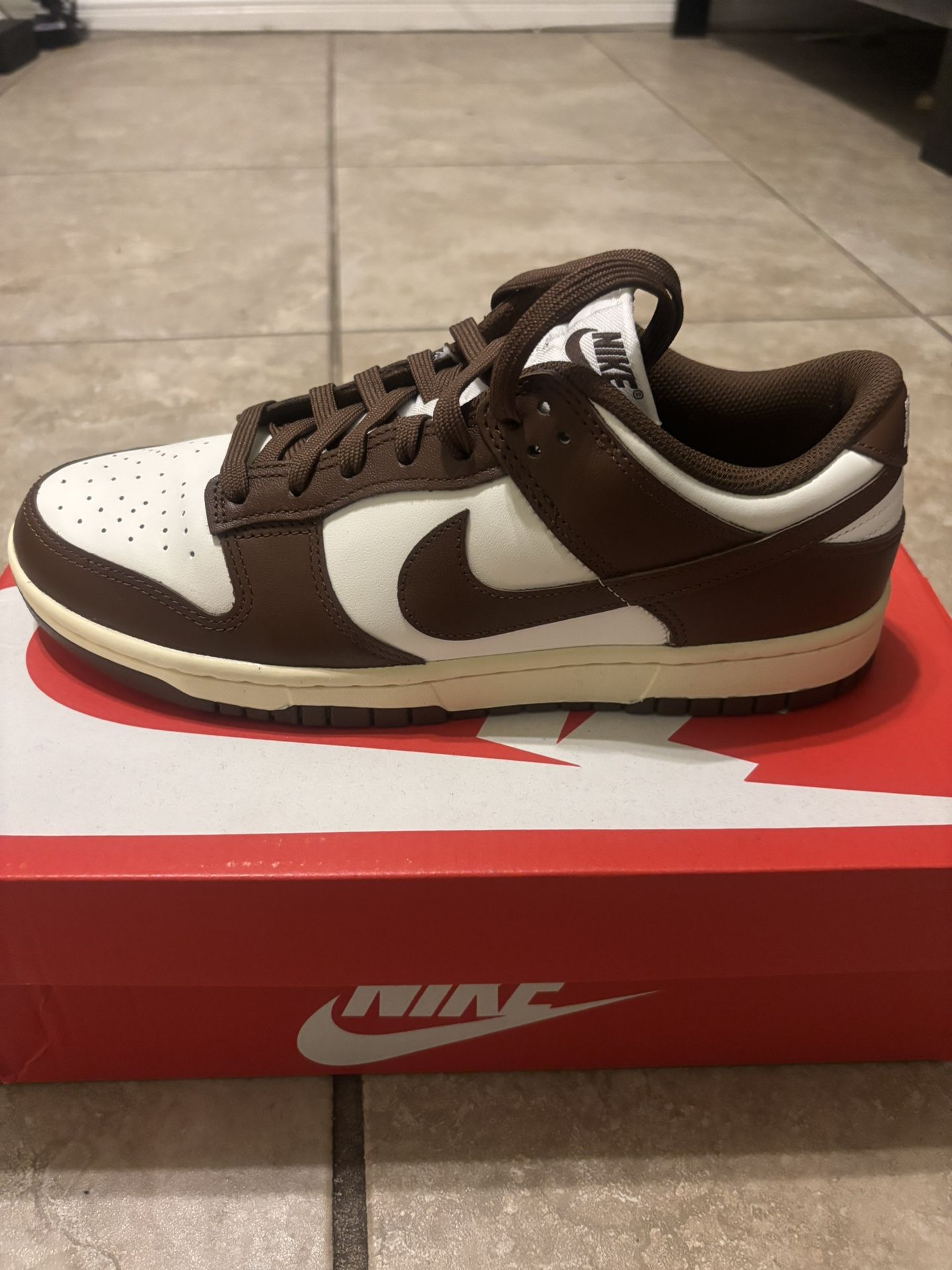 brown nike Dunks