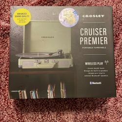 Crowsley Premier Portable Turntable