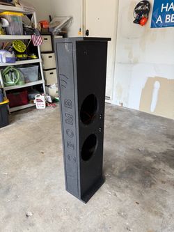 Dual 10’ Subwoofer Speaker Box Enclosure