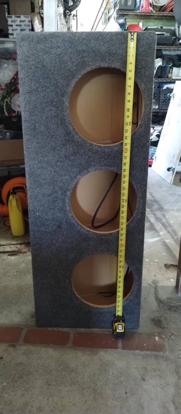 Custom speaker box