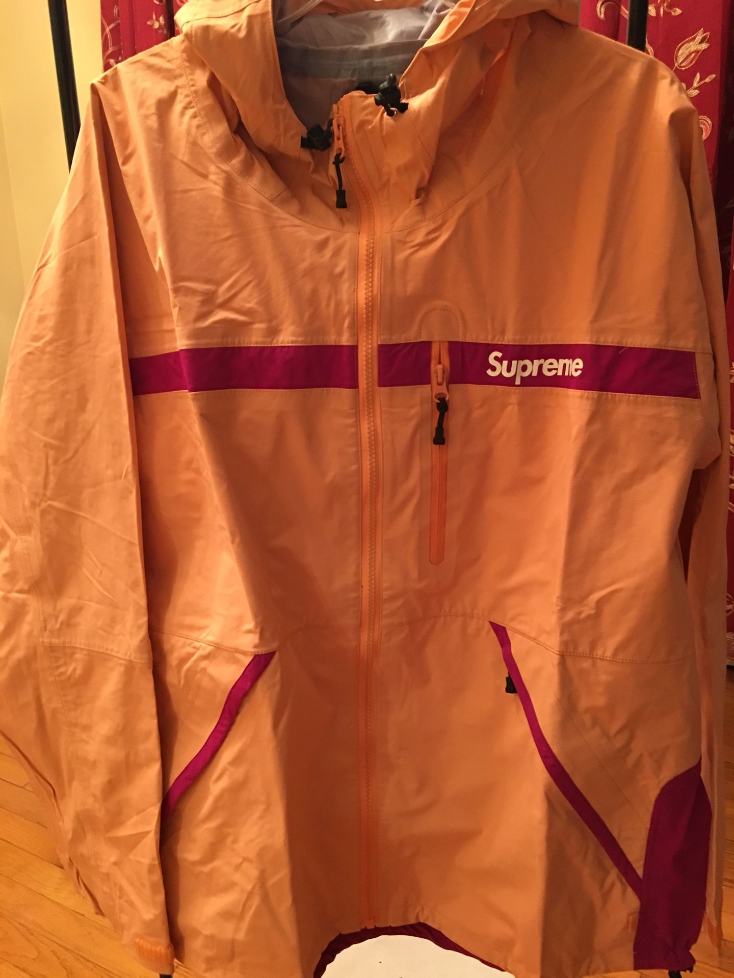 Supreme taped seam jacket ss17 XL