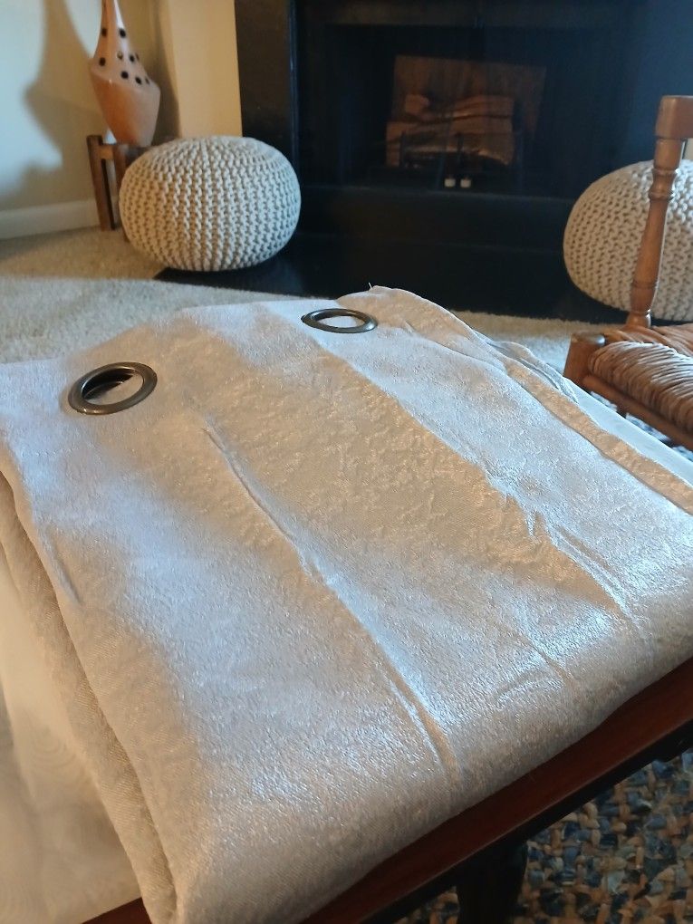 3 Pc Floor Length Window Treatment
